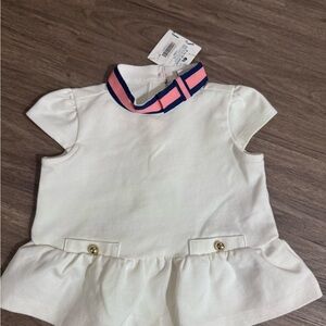 Janie and Jack 6/12 month  top  new